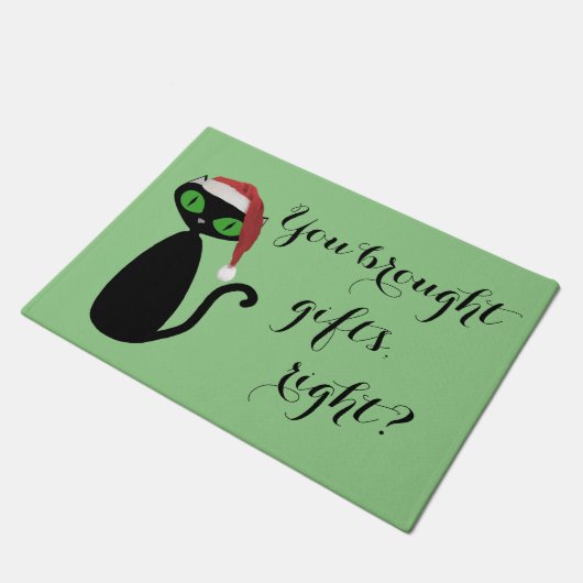 Mod-Sankt-Katzen-Fußmatte Fußmatte (Schrägansicht)