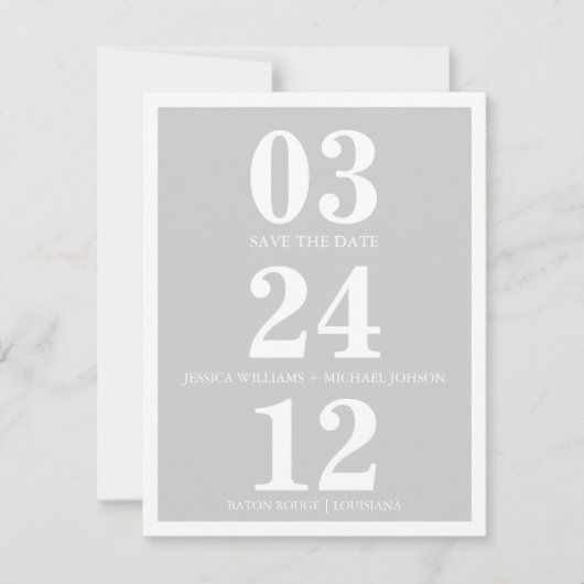 Mod Save the Date (Vorderseite)