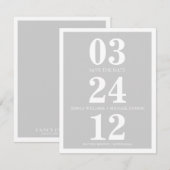 Mod Save the Date (Vorne/Hinten)