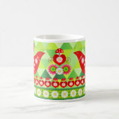Mod Scandi Holiday Bird Tasse (Mittel)