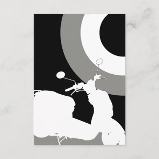 Mod Scooter-RSVP-Karte RSVP Karte
