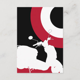 Mod Scooter-RSVP-Karte RSVP Karte
