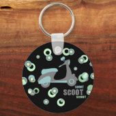 Mod Scooter-Schlüsselanhänger Schlüsselanhänger (Vorderseite)