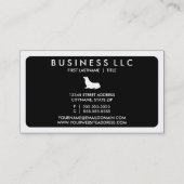 Mod-Siegel (Farbanpassbar) Visitenkarte (Rückseite)