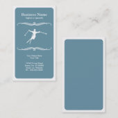 Mod Ski Visitenkarte (Vorne/Hinten)