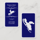 Mod Snowmobile Visitenkarte (Vorne/Hinten)