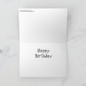 Mod Spaß in der Sonne auf einem Bild aus der Mitte Karte (Innenseite)