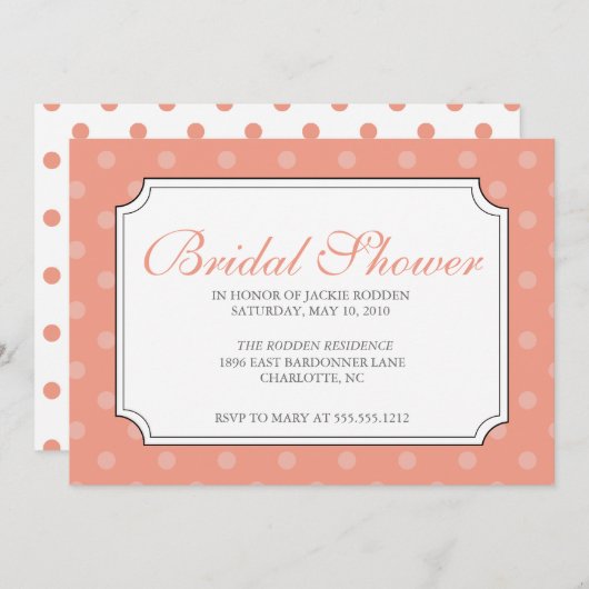 {Mod squad} Brautparty Einladung (Vorne/Hinten)