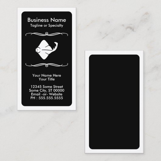 Mod Stingray Visitenkarte (Vorne/Hinten)