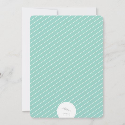 Mod Stock The Kitchen Brautparty Party Einladung (Rückseite)