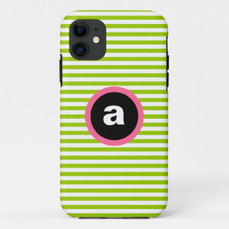 Mod-Streifen iPhone 5/5S Fall - Grün Case-Mate iPhone Hülle