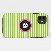 Mod-Streifen iPhone 5/5S Fall - Grün Case-Mate iPhone Hülle (Rückseite (Horizontal))