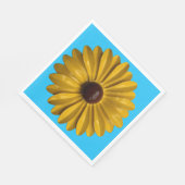 MOD Sunflower Blume Brooch - Blumengarten Serviette (Ecke)
