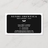 Mod Sushi Visitenkarte (Rückseite)