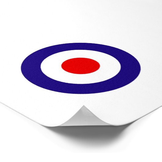 Mod-Symbol-Poster Poster (Ecke)