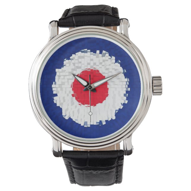Mod Target mit Wirkung angewendet Armbanduhr (Vorderseite)