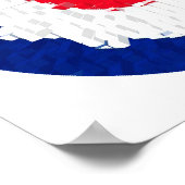 Mod Target mit Wirkung angewendet Poster (Ecke)