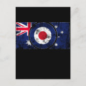 Mod Target Mod Australia Roundel Target Scooter Postkarte (Vorderseite)