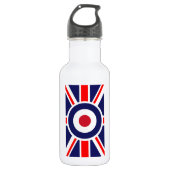 Mod Target Mod England Zielmotorroller Trinkflasche (Vorderseite)