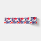 Mod Target Mod UK Target Grunge Roundel Satinband (Vorderseite)