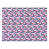 Mod Target Mod USA Target Grunge Roundel Tischdecke (Vorderseite (Horizontal))
