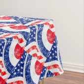 Mod Target Mod USA Target Grunge Roundel Tischdecke (Beispiel)