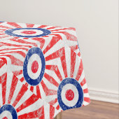 Mod Target Mod USA Target Grunge Roundel Tischdecke (Beispiel)