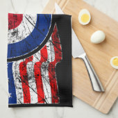 Mod Target Mod USA Target Roundel Küchentuch (Viertel Falte)