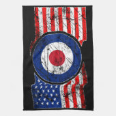 Mod Target Mod USA Target Roundel Küchentuch (Vertikal)