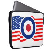 Mod Target Mod USA Target Scooter Laptopschutzhülle (Vorne Rechts)