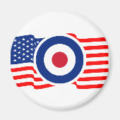 Mod Target Mod USA Target Scooter Magnet (Vorne)
