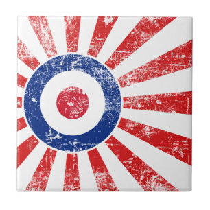 Mod Target Mods Sunburst Target Roundel Fliese