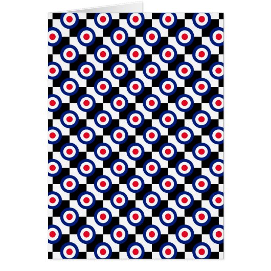 Mod Target Pattern Polka Dots Fashion Vintag (Vorne)