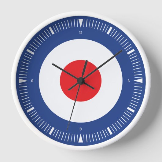 Mod-Target-Rollenentwurf Uhr (Vorderseite)