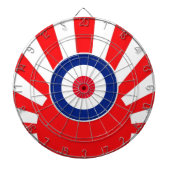 MOD Target Roundel auf Burst Japan Dartscheibe (vorne)
