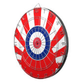 MOD Target Roundel auf Burst Japan Dartscheibe (Vorderseite rechts)