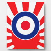 MOD Target Roundel auf Burst Japan Fotoplatte (Vorderseite)