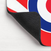 MOD Target Roundel auf Sunburst Mousepad (Ecke)