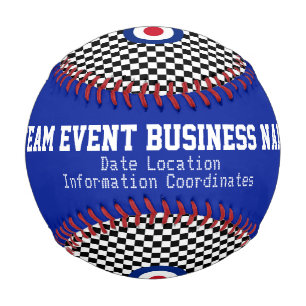 Mod Target Roundel Pattern Schachbretter Personali Baseball