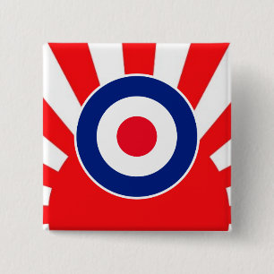 MOD-Target-Rundscheibe auf Sonnenstrahlen Button