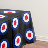 MOD Targets Roundel auf Schachbretts Tischdecke (Beispiel)