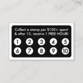 Mod TÄTOWIERUNGS-Loyalitätskarte Treuekarte (Rückseite)