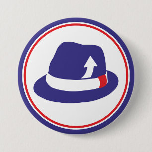 Mod Trilby Button