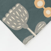 Mod Unique Artistic Artisan Designer Trendy Fleecedecke (Ecke)