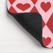 Mod Valentine Hearts Mousepad (Ecke)