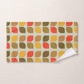 Mod Verlasse Autumn Fall Geometric Pattern Badhandtuch Set (Handtuch)