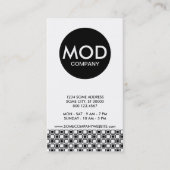 Mod Visitenkarte (Vorderseite)