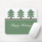 Mod Weihnachtsbaumen Holiday Mousepad (Mit Mouse)