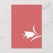 MOD WEIN TULIP WEDING BEGLEITKARTE (Rückseite)