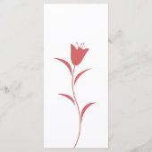 MOD WEIN TULIP WEDING MENÜKARTE (Rückseite)